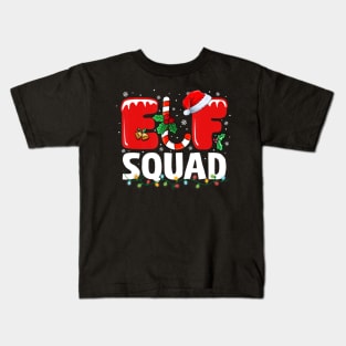 elf squad ugly christmas sweater Kids T-Shirt